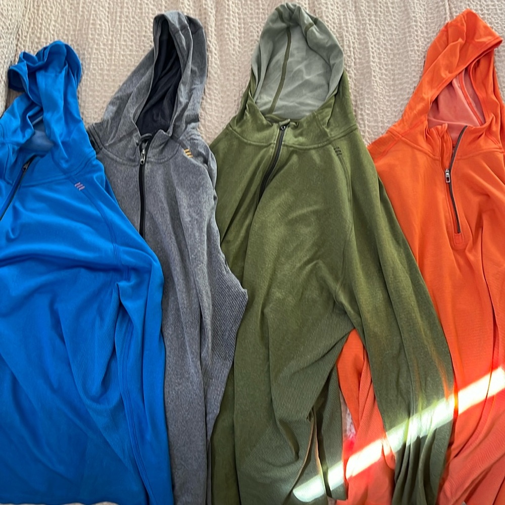 7 lululemon long sleeves!